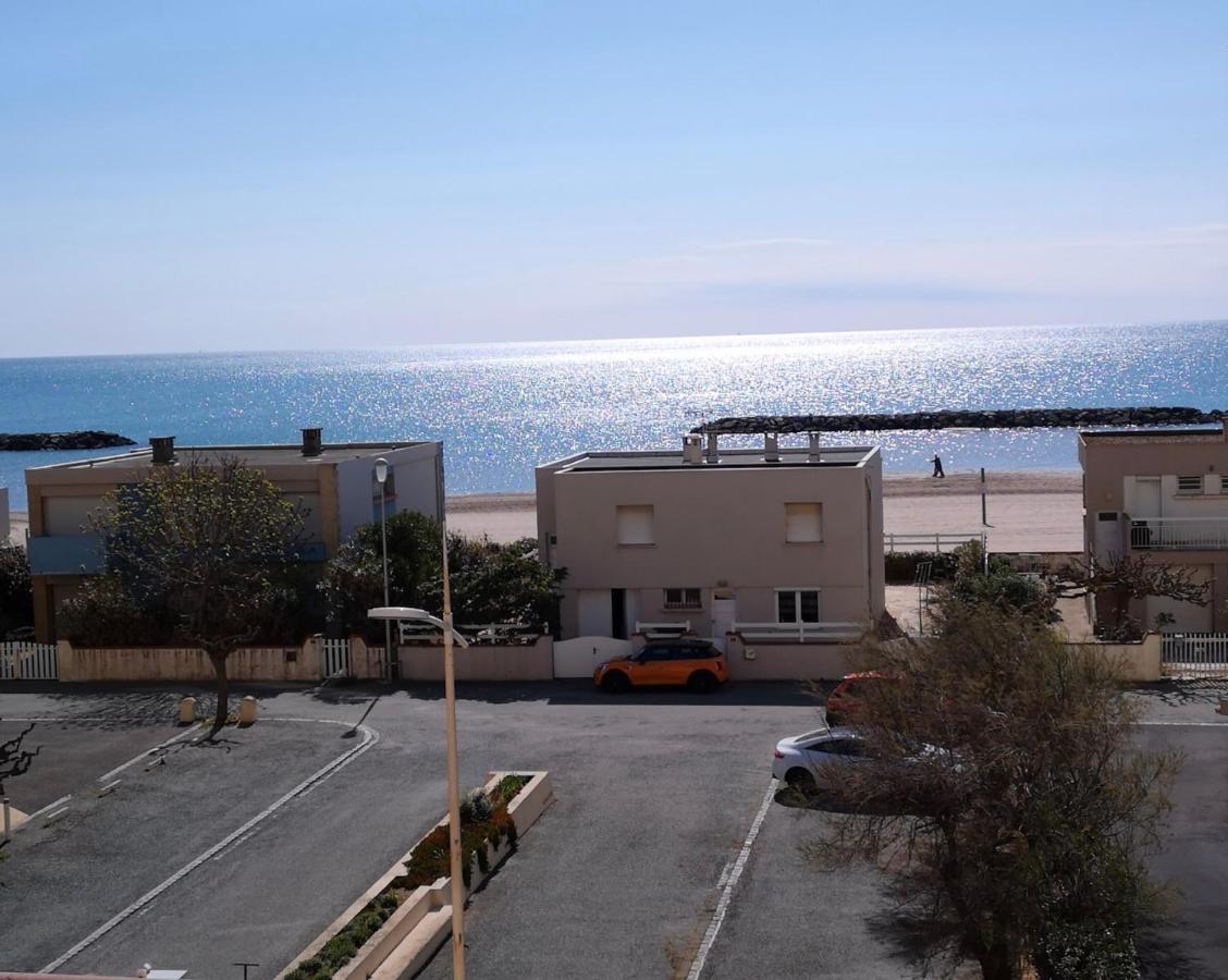 T3 Vue Mer Avec Acces A La Plage, Wifi, Clim - Dansnotreappart-Com - Valras-Plage Bagian luar foto
